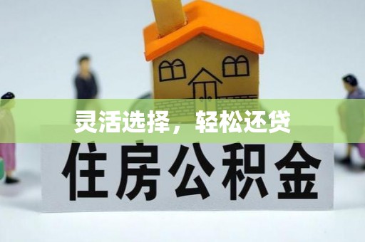 武乡灵活选择，轻松还贷