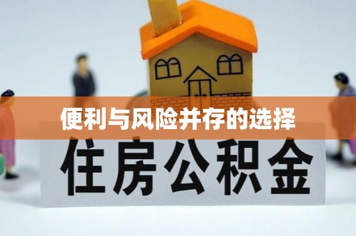 武乡便利与风险并存的选择
